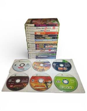 Xbox 360 Kid Friendly Games Lot of 23 – All E/E10+ LEGO, Disney & More Games